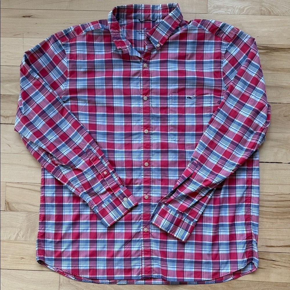 Men's Vineyard Vines Long Sleeve Button Down - Picture 2 of 3
